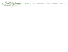 Tablet Screenshot of bethclaybourninteriors.com